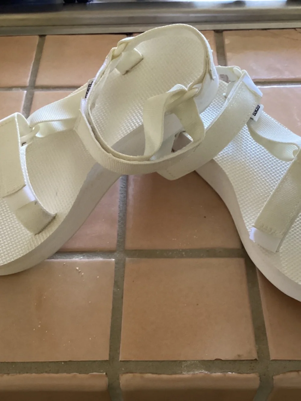 Teva Original Universal Sandals Women 7 Bright White New in Box - Picture 2 of 5